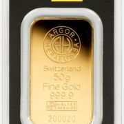 Zlatý slitek 50 gramů